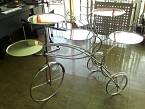 Suport tort inox bicicleta 5 talere