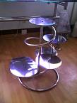 Suport tort inox elicoidal