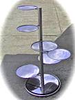 Suport tort inox SPIRALA