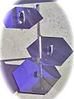 Suport tort inox cu talere hexagonale
